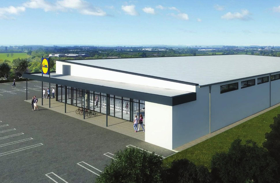 Lidl Vršac, maloprodajni prostor